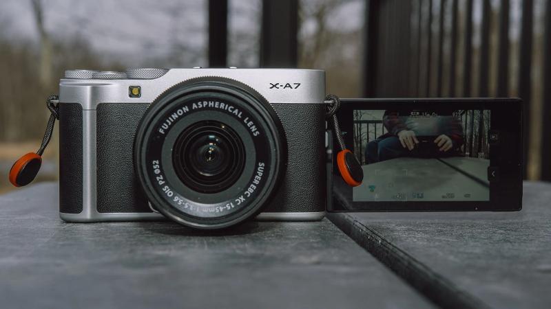 Máy ảnh Fujifilm X-A7 (Dark Silver, Body Only) | Chính hãng