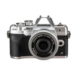 Máy ảnh OM-D E-M10 Mark IV 14-42mm EZ Kit Silver